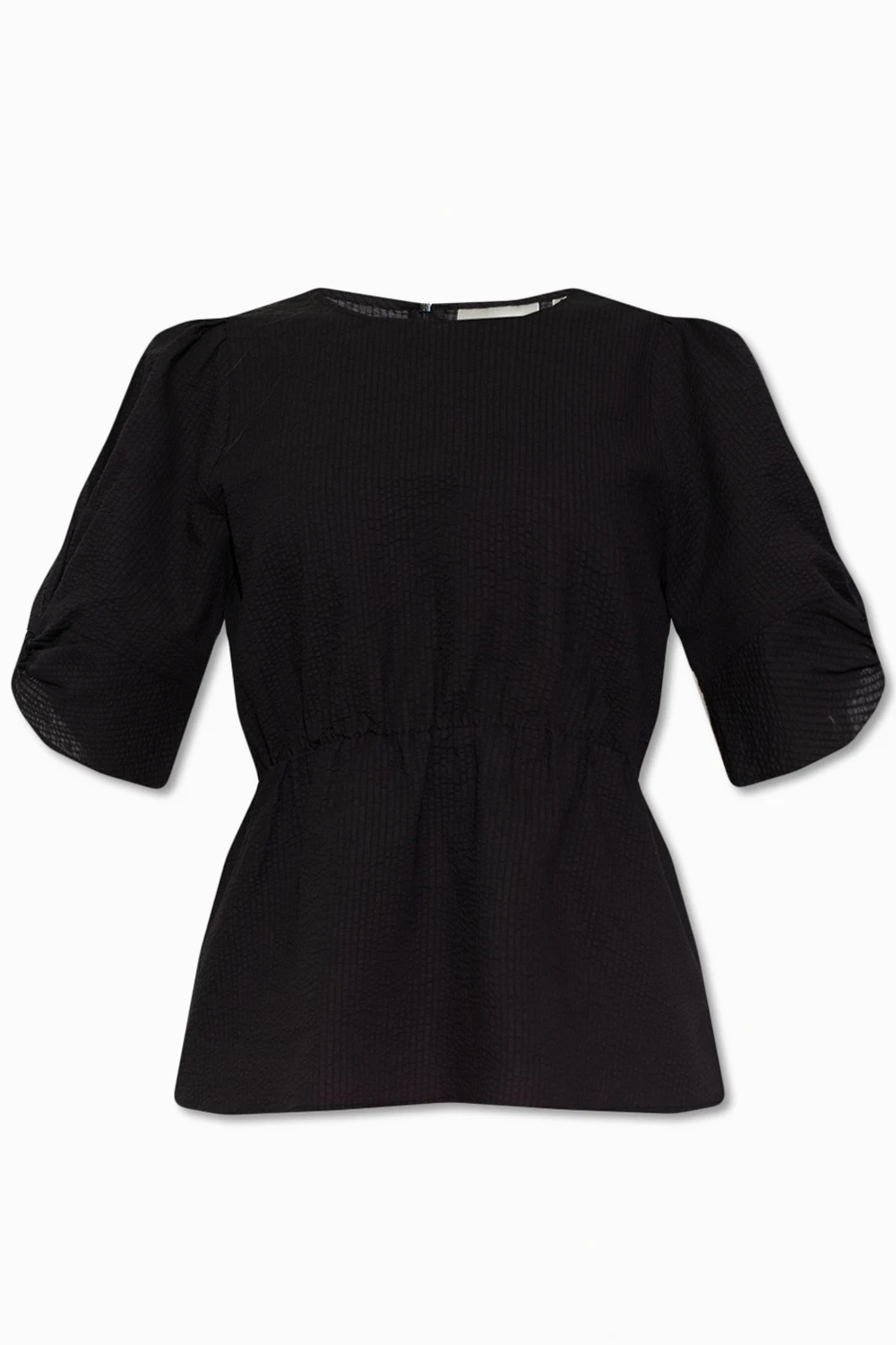 BLACK ‘NykaGZ’ cotton top