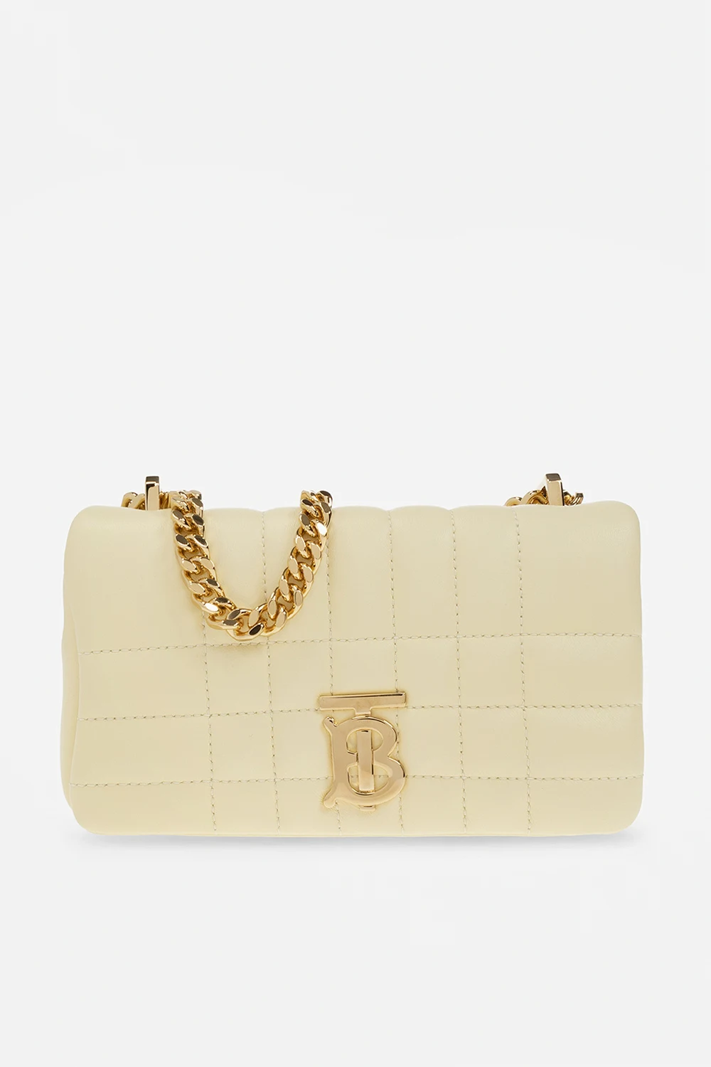 YELLOW  Quilted shoulder bag