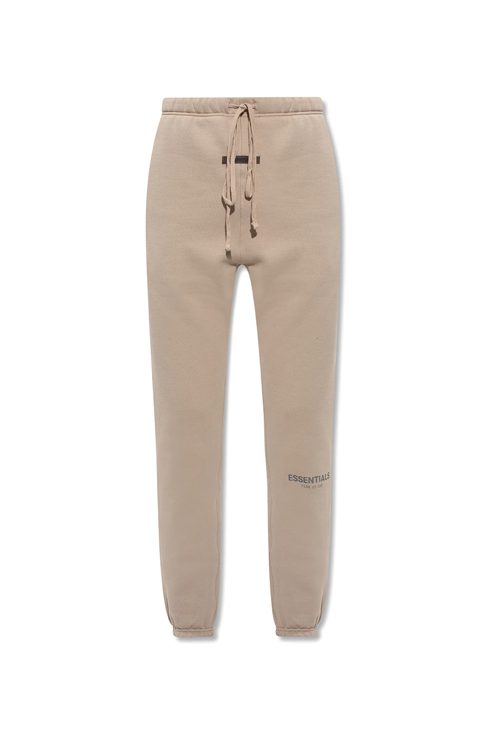 beige Sweatpants with logo