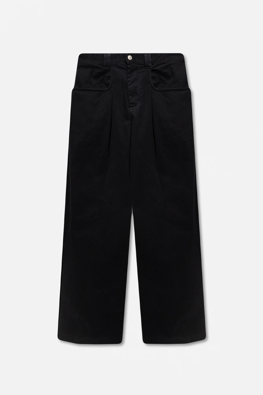 BLACK 'Sippoly’ trousers