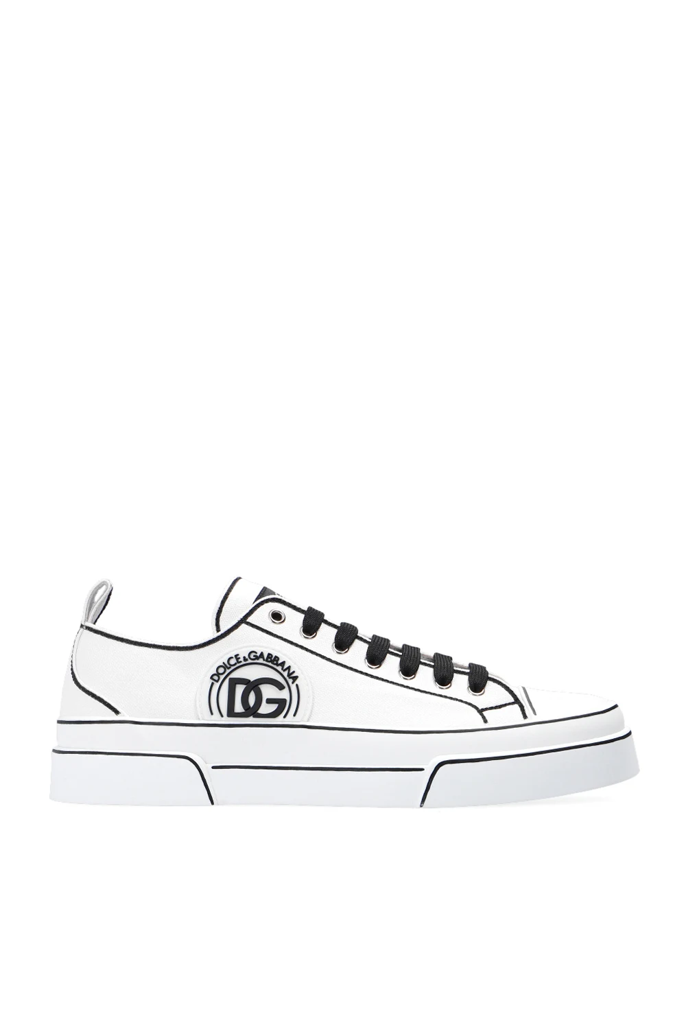 WHITE ‘Portofino’ sneakers with logo