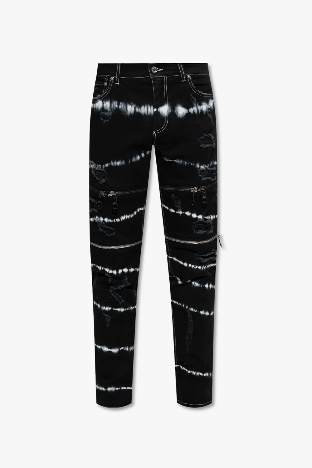 BLACK Jeans with detachable legs