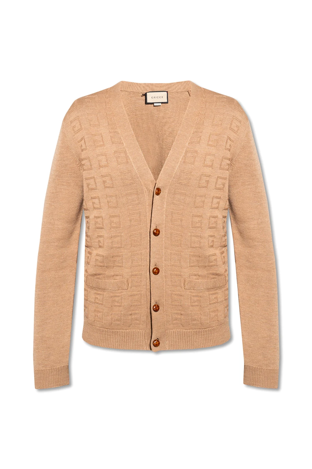 beige Cardigan with buttons