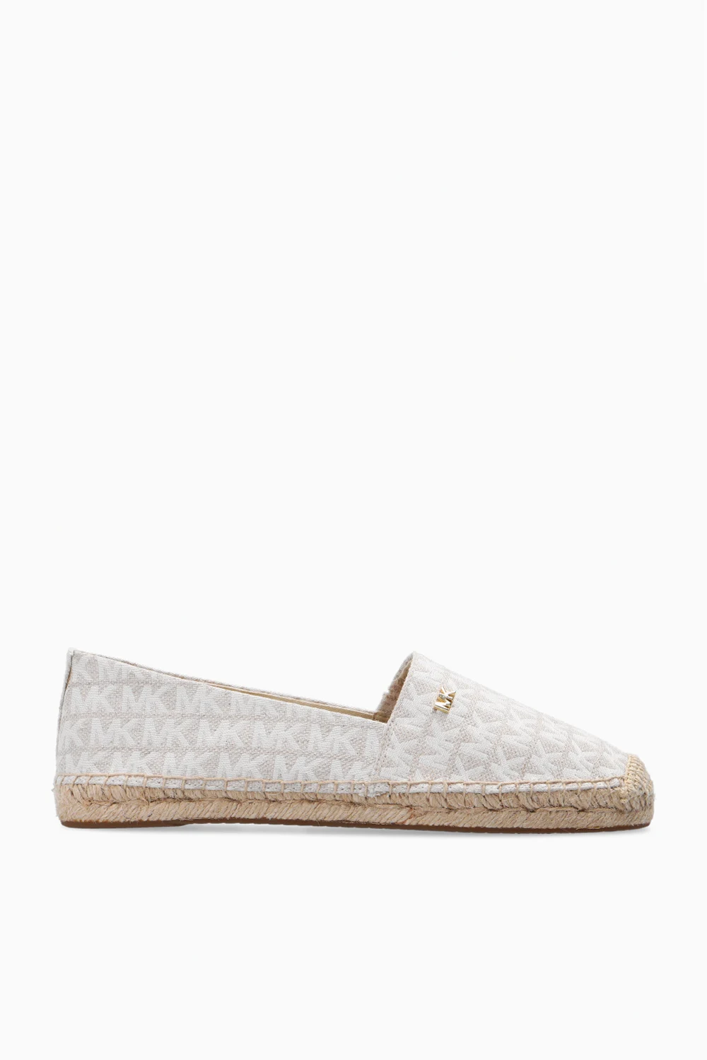 cream ‘Kendrick’ espadrilles with logo