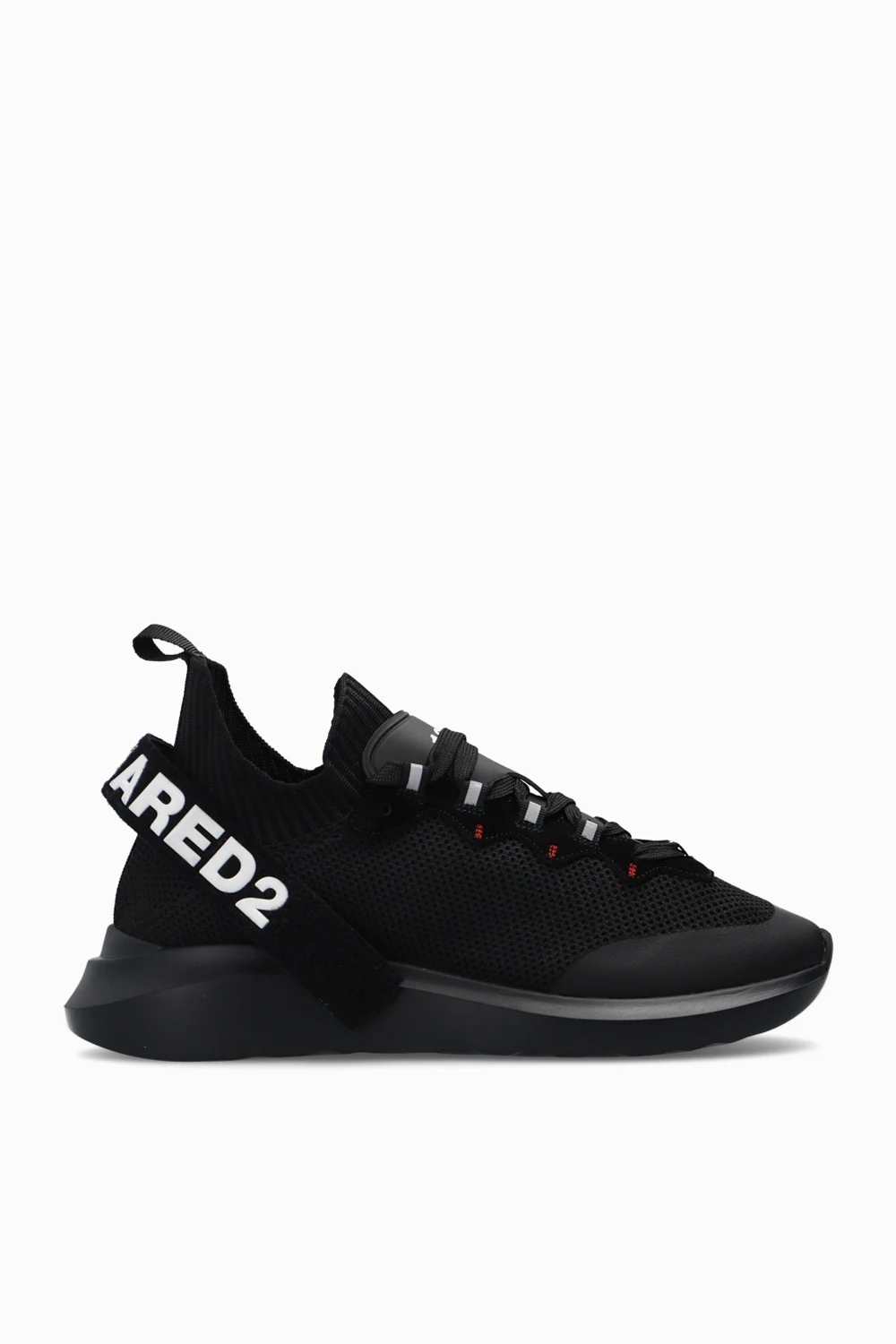 Sznurowane buty sportowe z logo