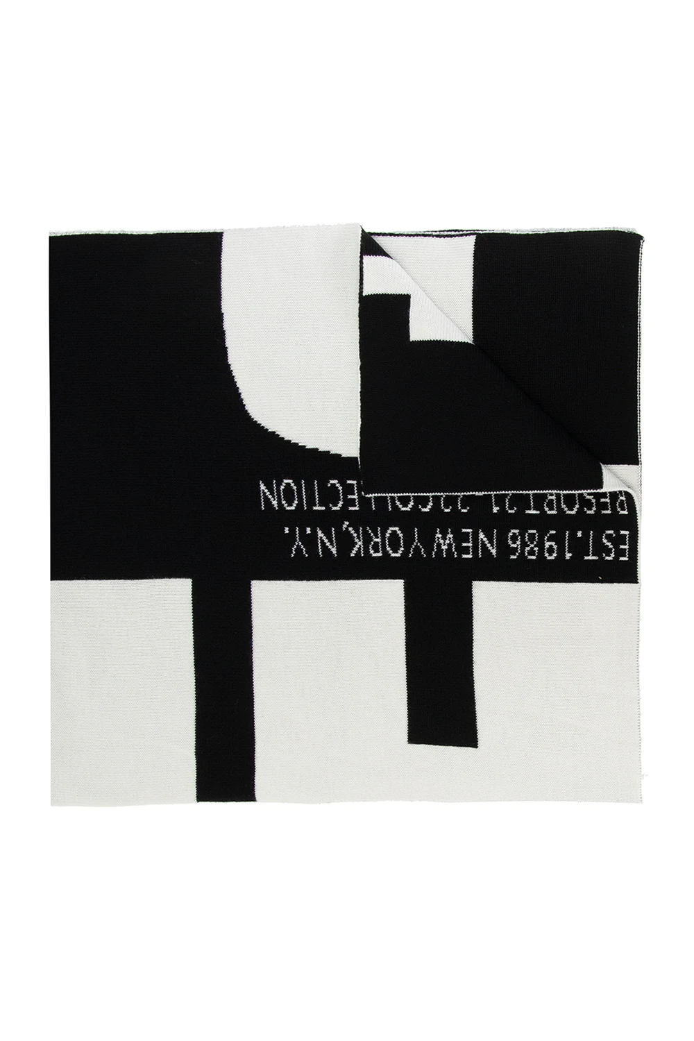 Scarf with logo