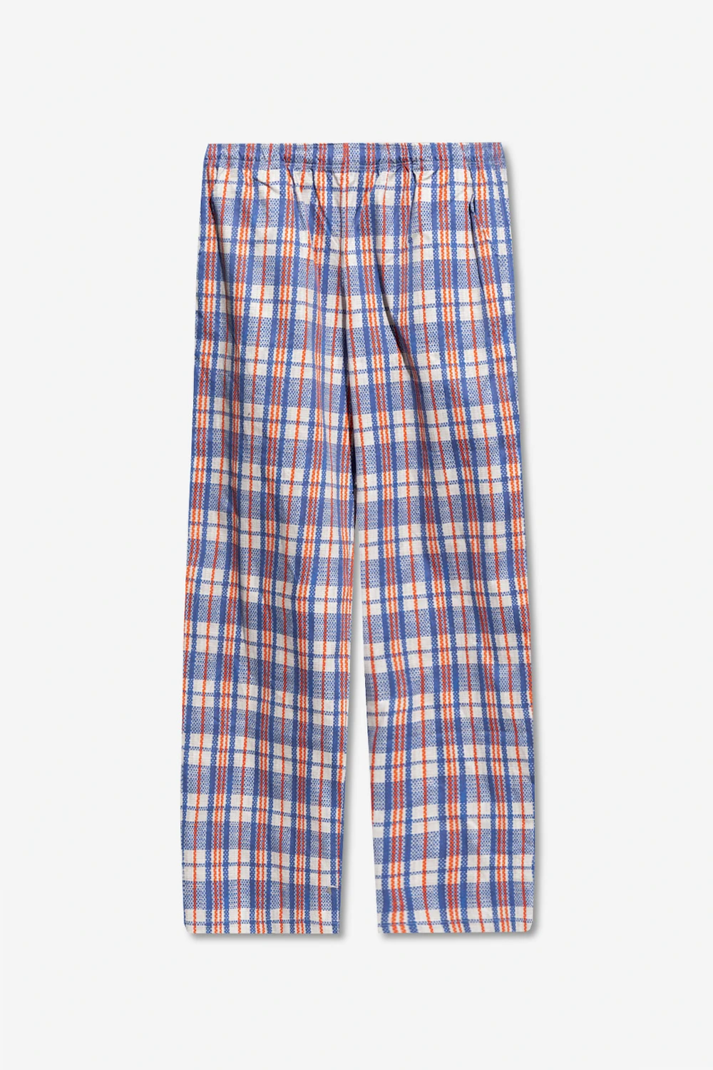 Checked trousers
