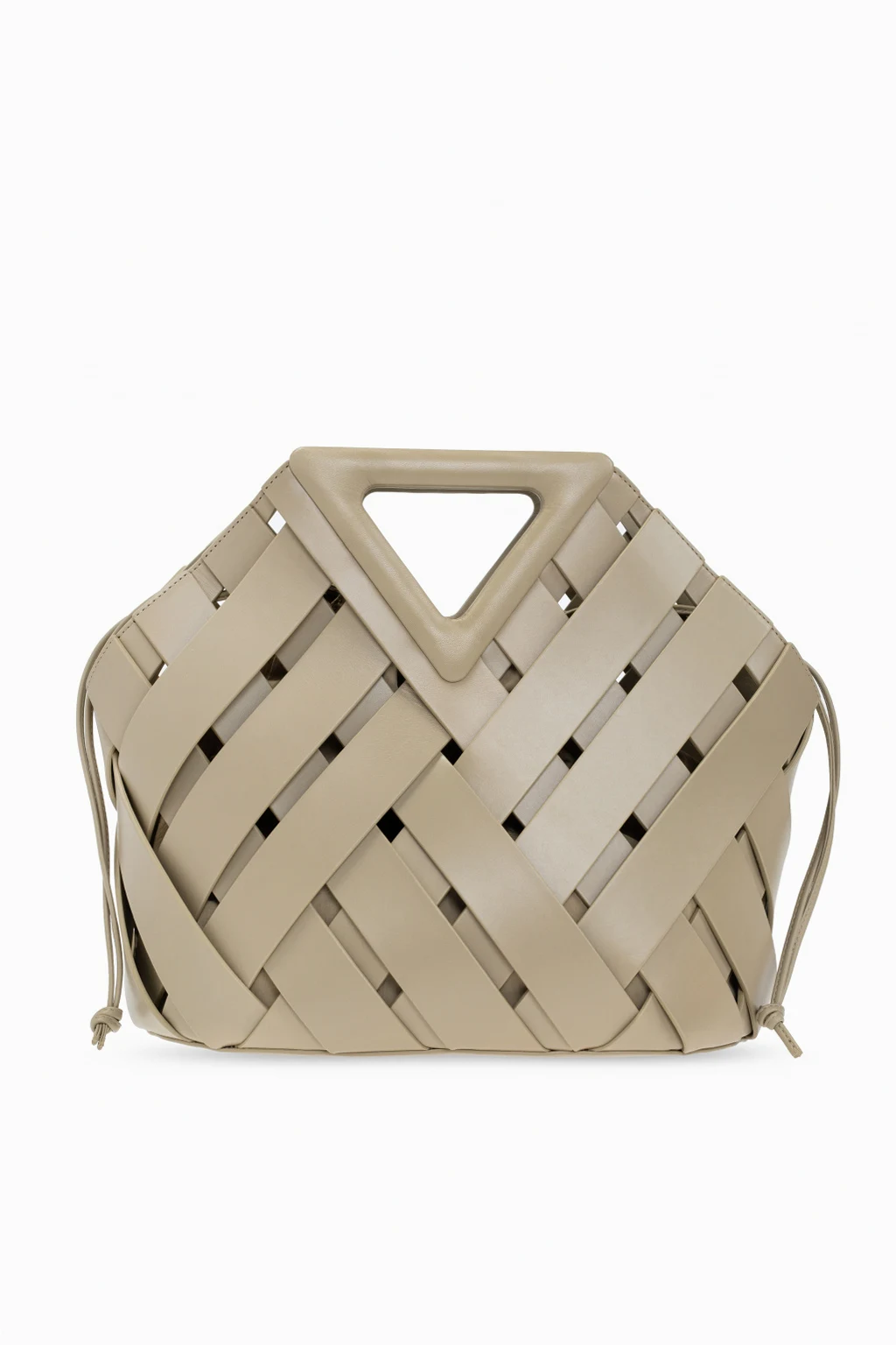 'Point' leather handbag
