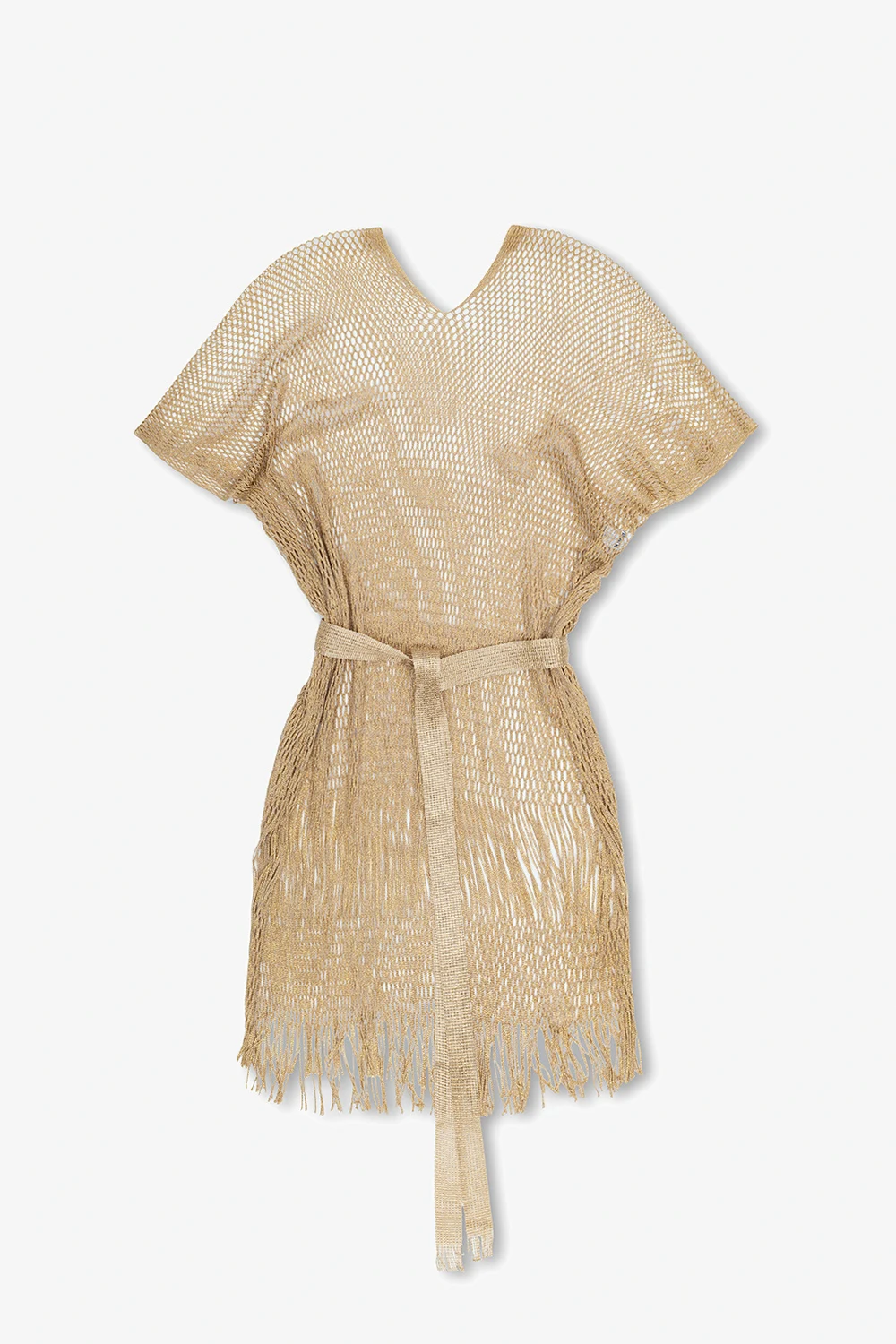 ‘Pie’ openwork poncho