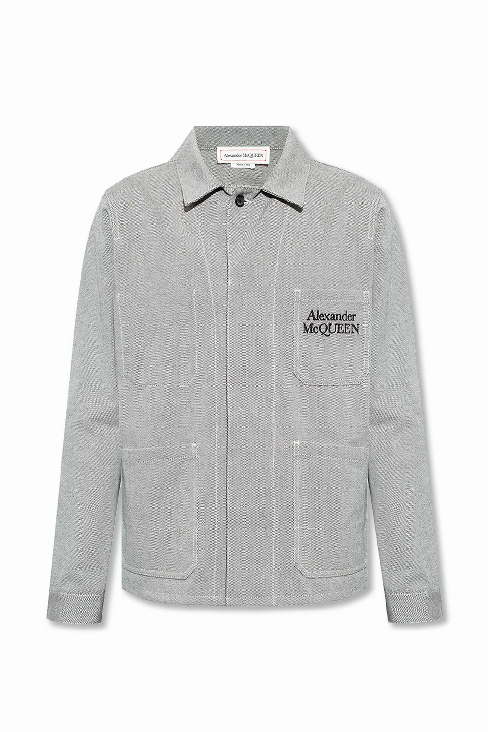 Jacket with logo