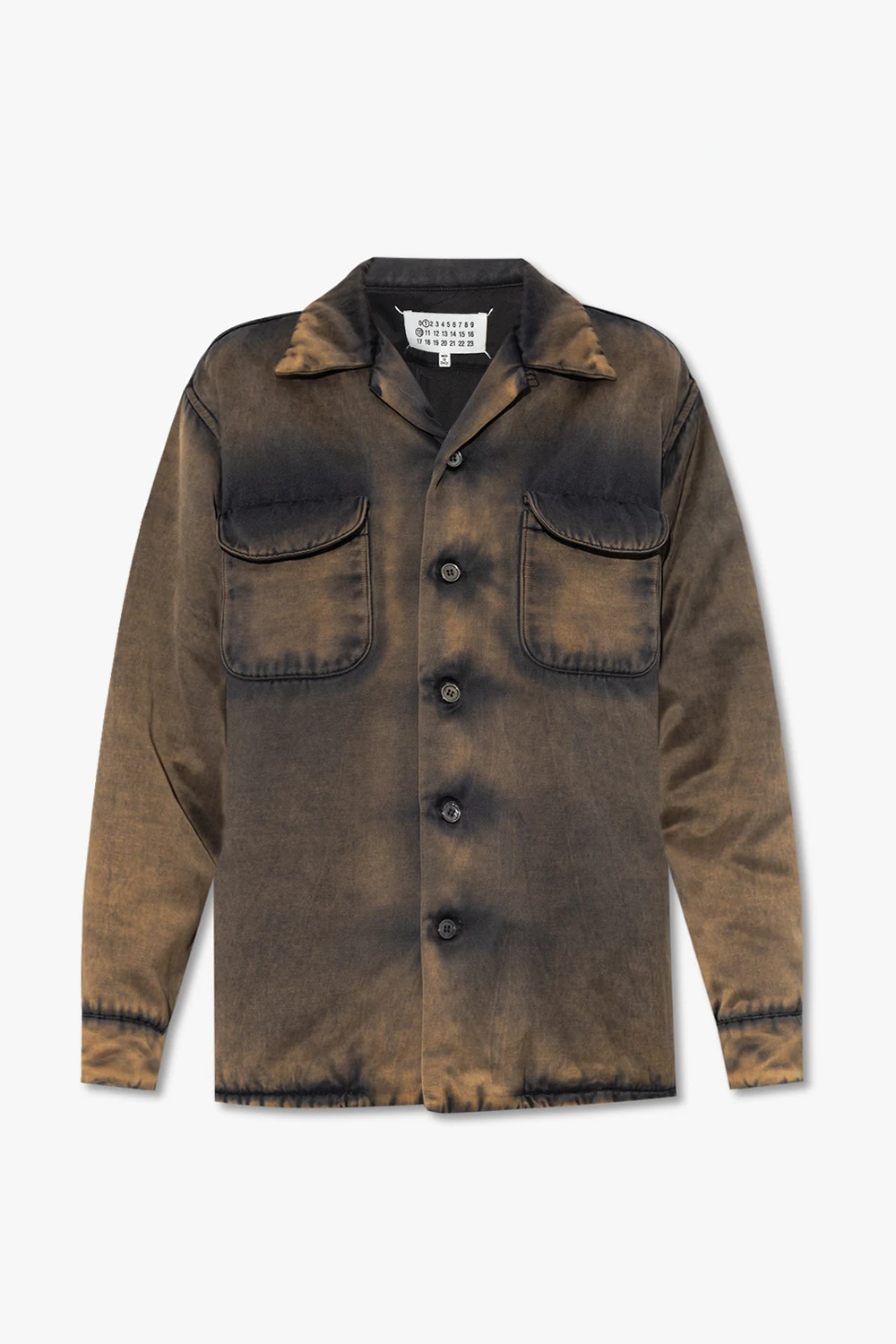 Jacket with vintage effect