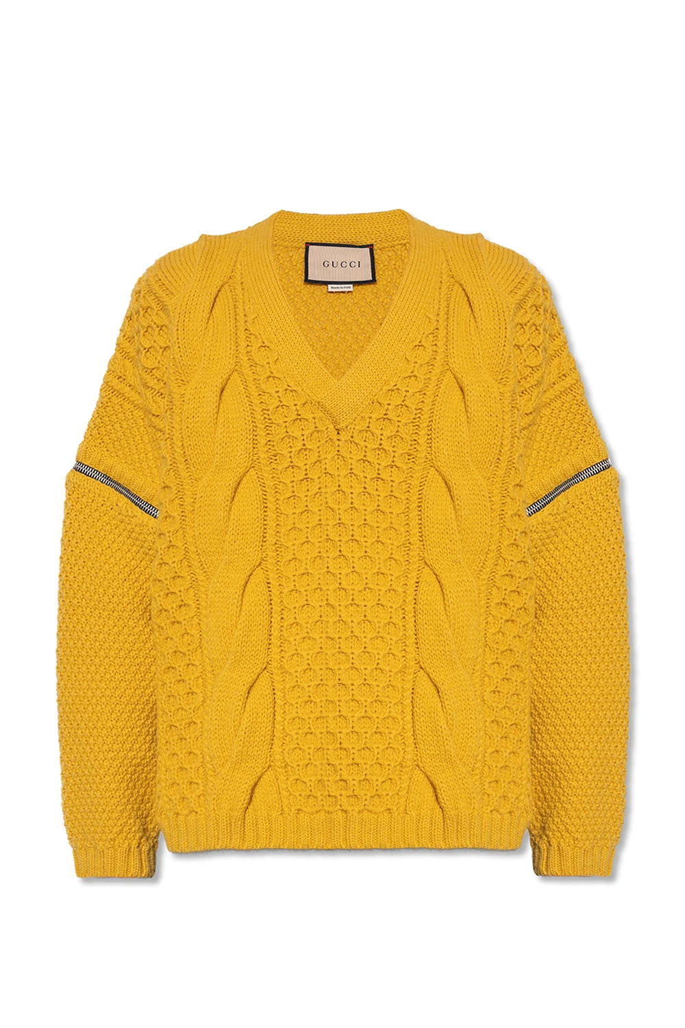 YELLOW  Wool sweater