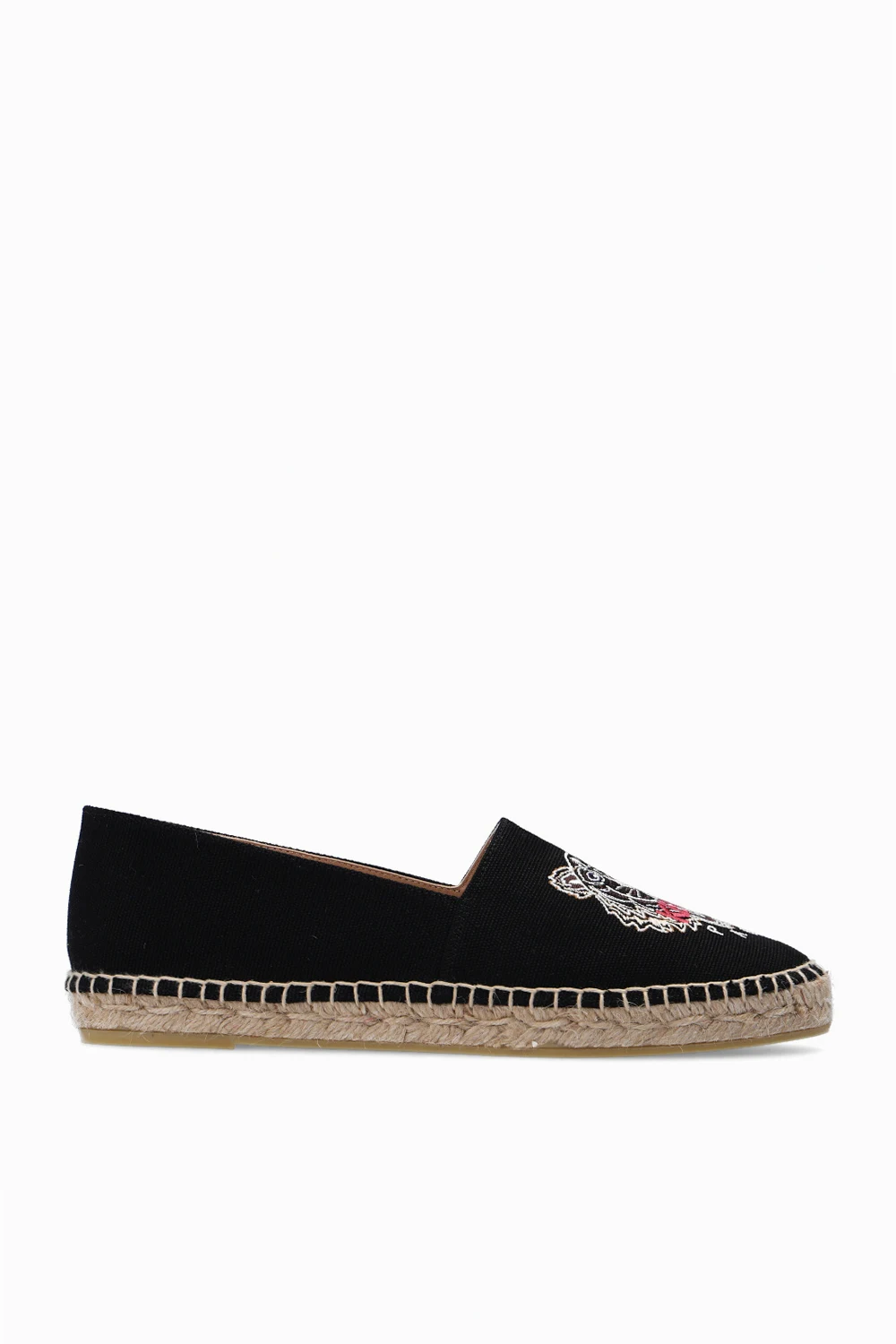BLACK Espadrilles with logo