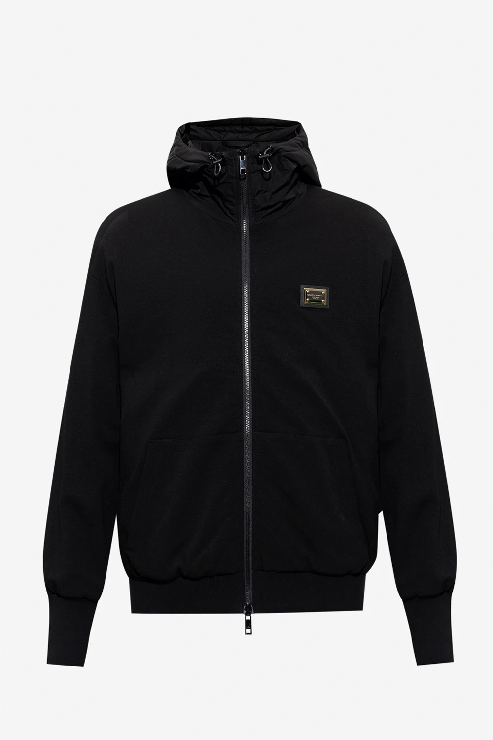 BLACK Jacket with logo