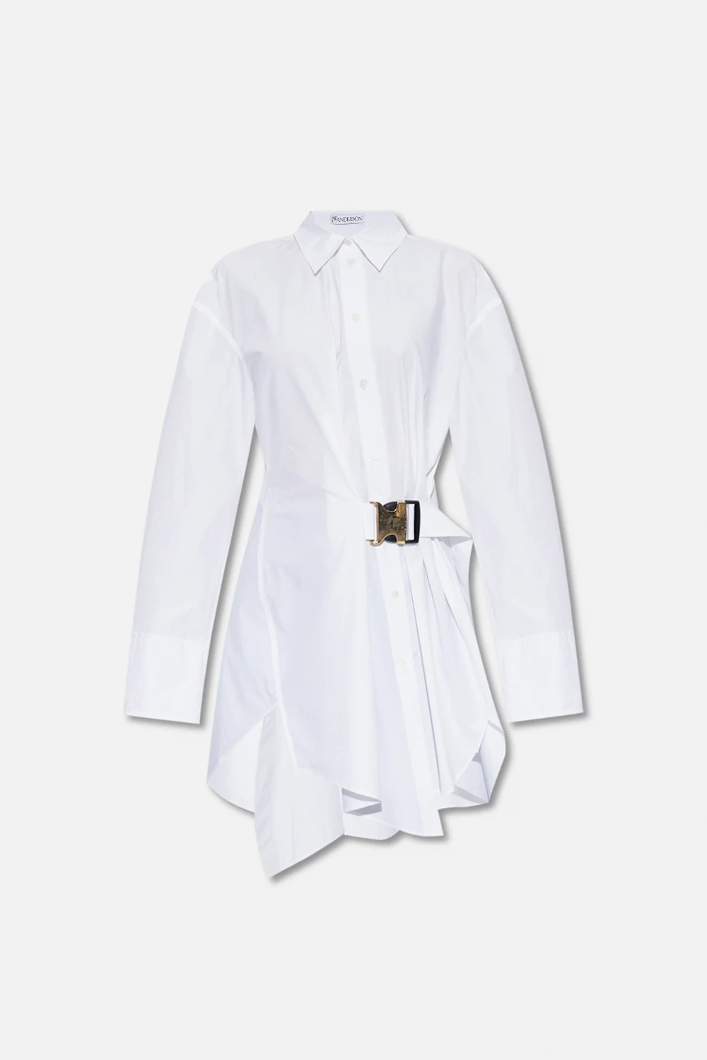 WHITE Shirt with buckle