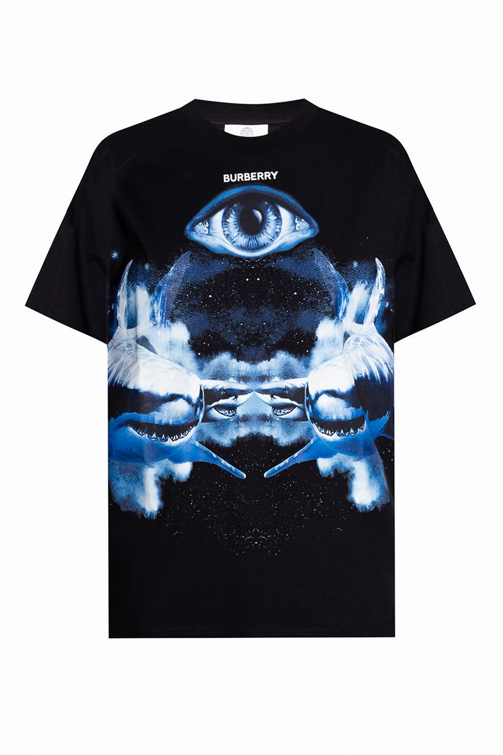 BLACK Printed T-shirt