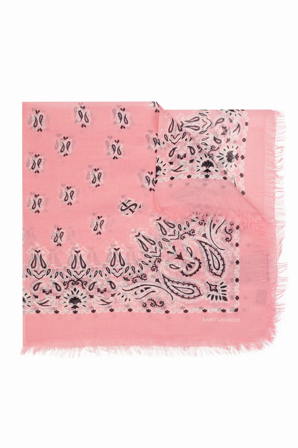 PINK Paisley scarf