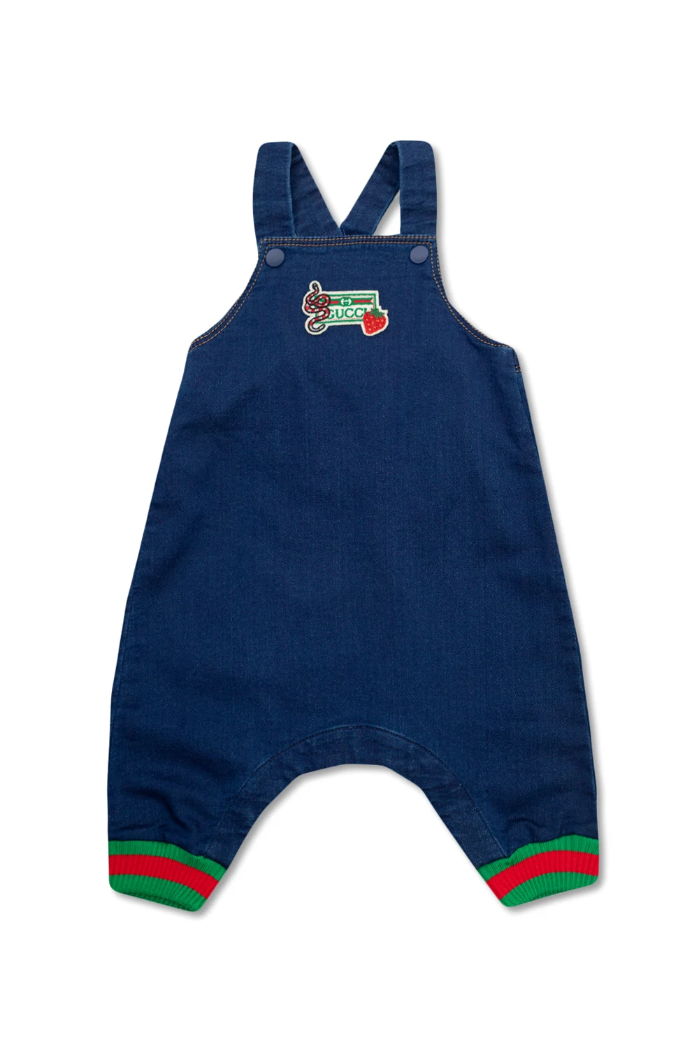 NAVY BLUE Denim overalls