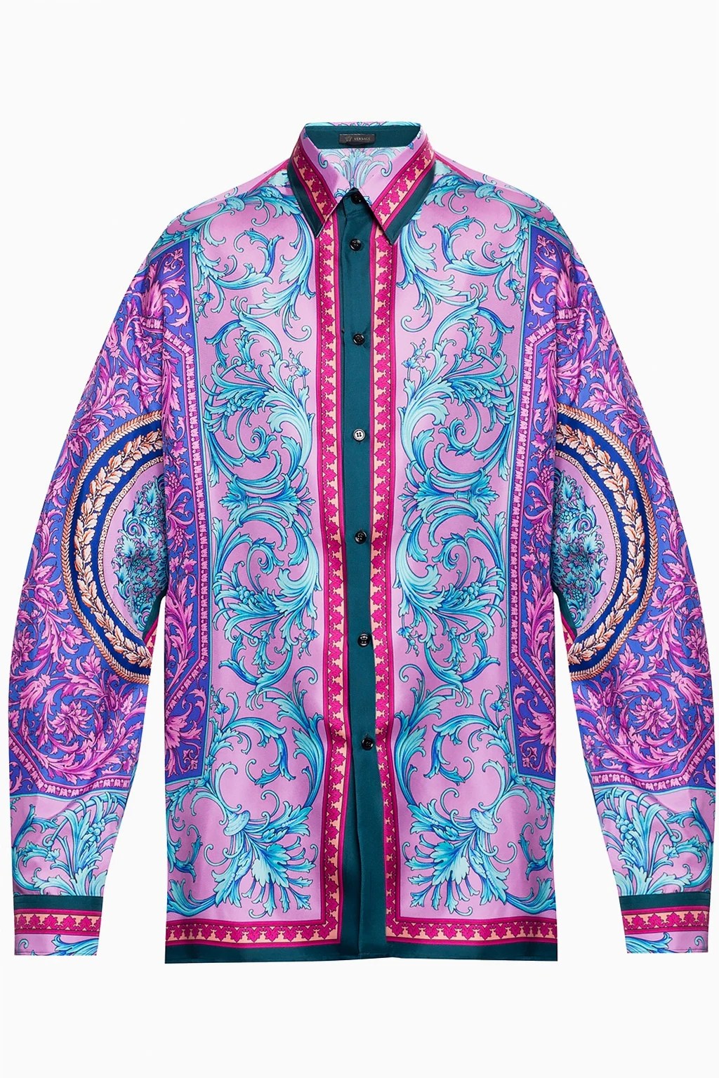 PURPLE Barocco-printed shirt