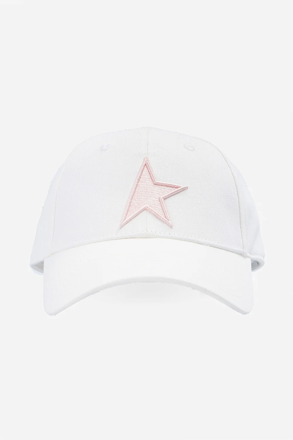WHITE Baseball cap with logo