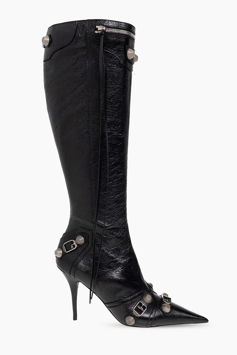 ‘Cagole’ heeled boots