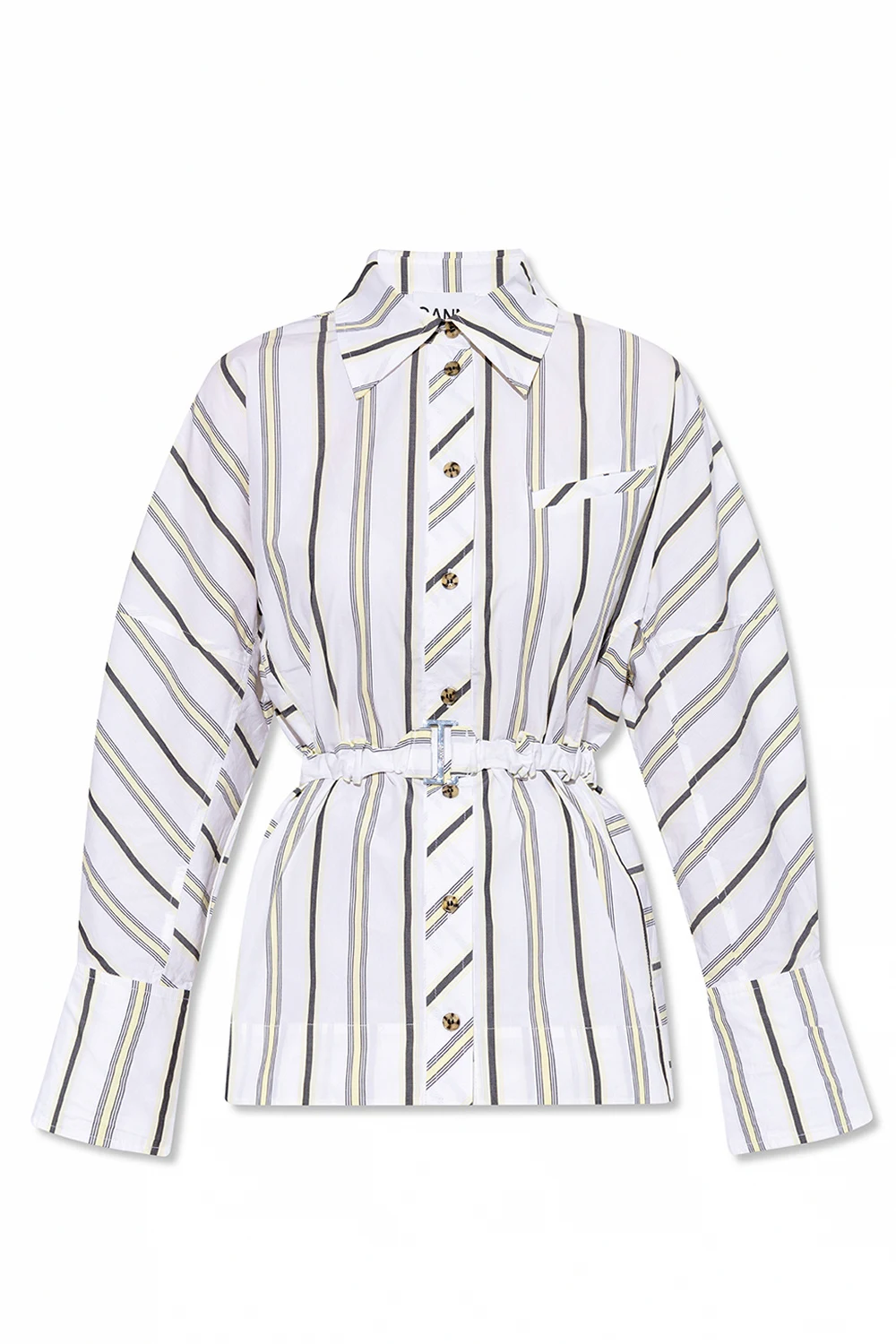 Shirt with belt