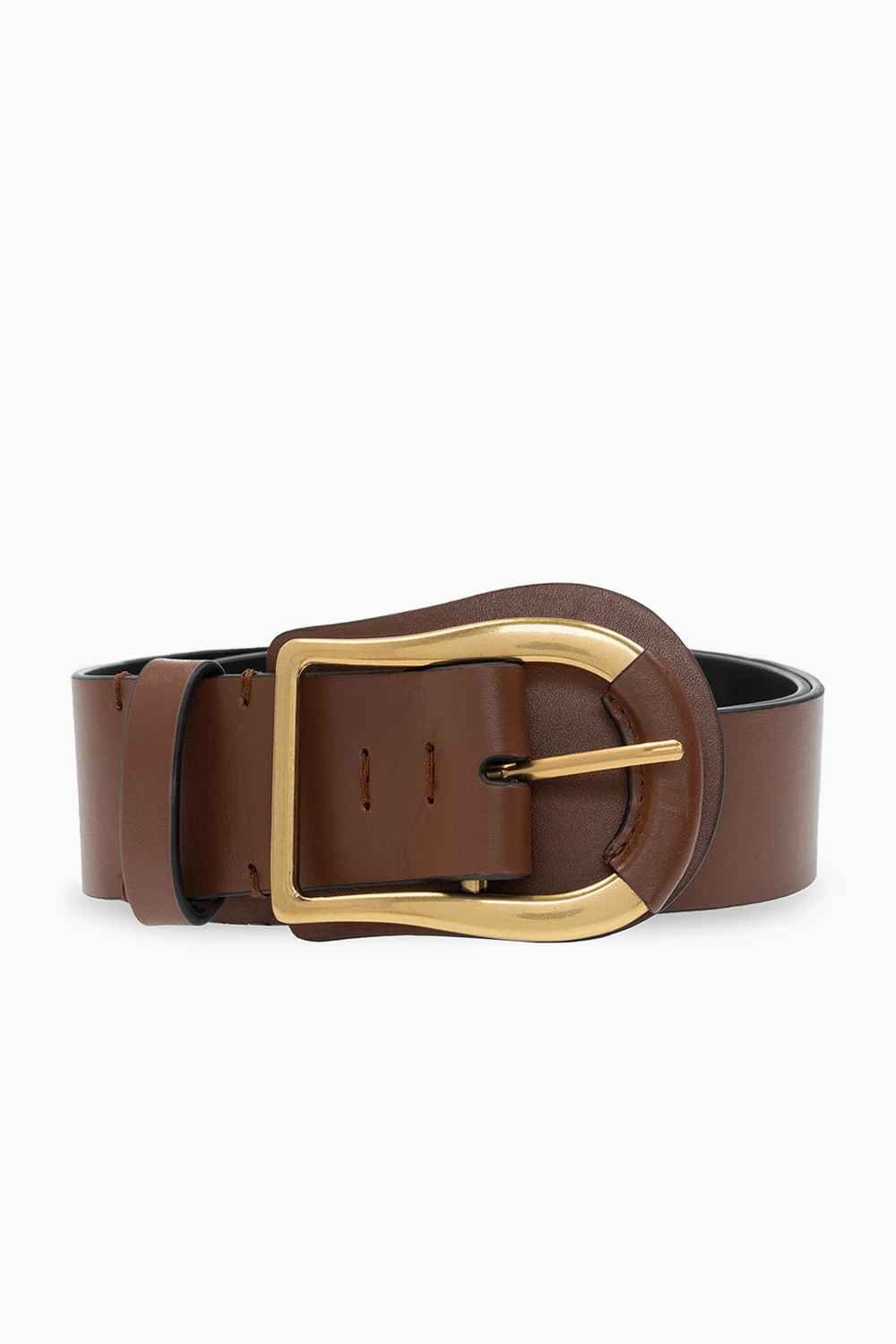 Leather belt