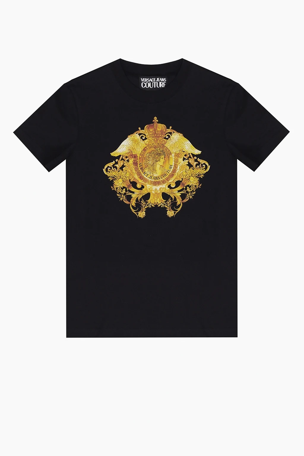 BLACK Printed T-shirt