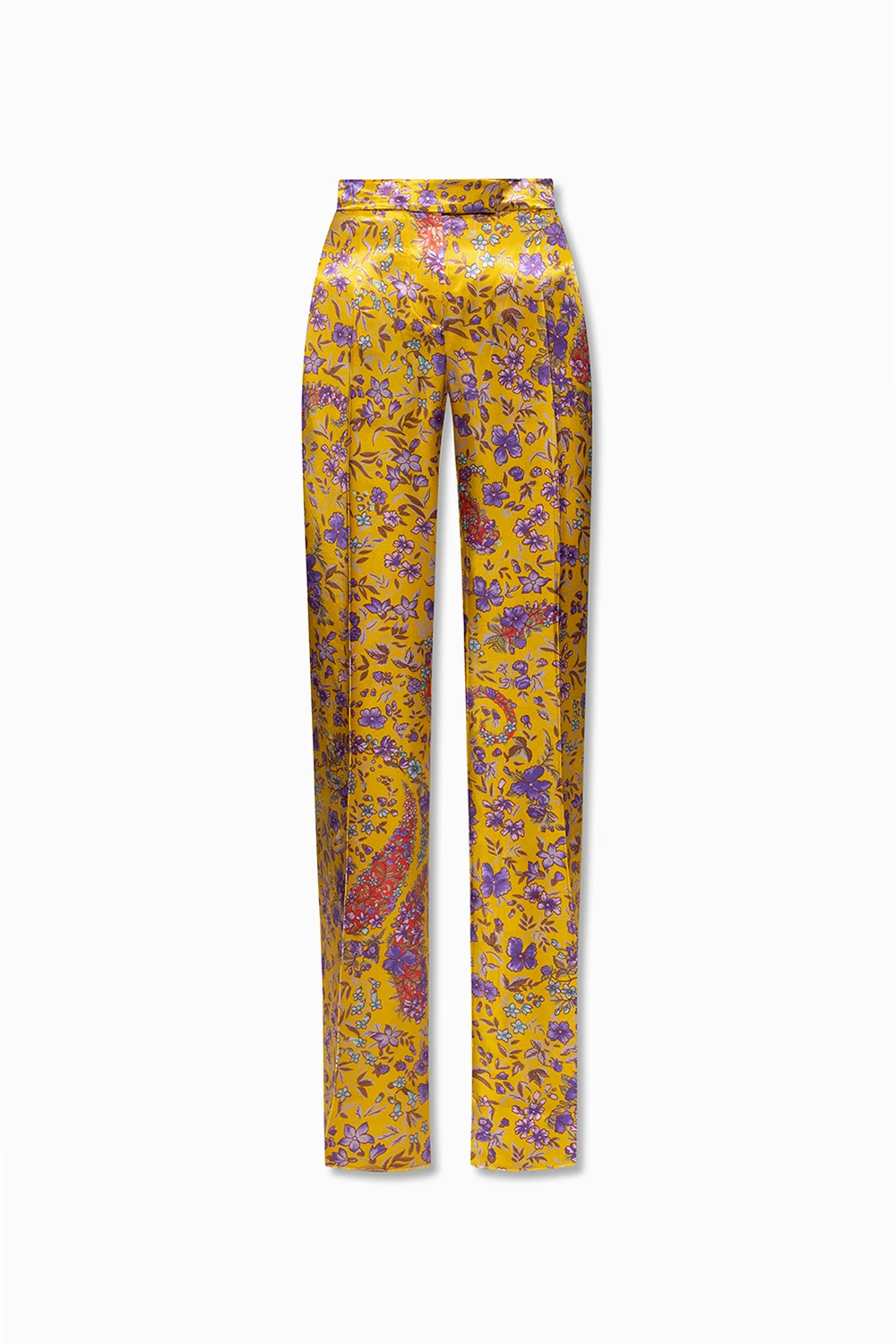 Satin trousers