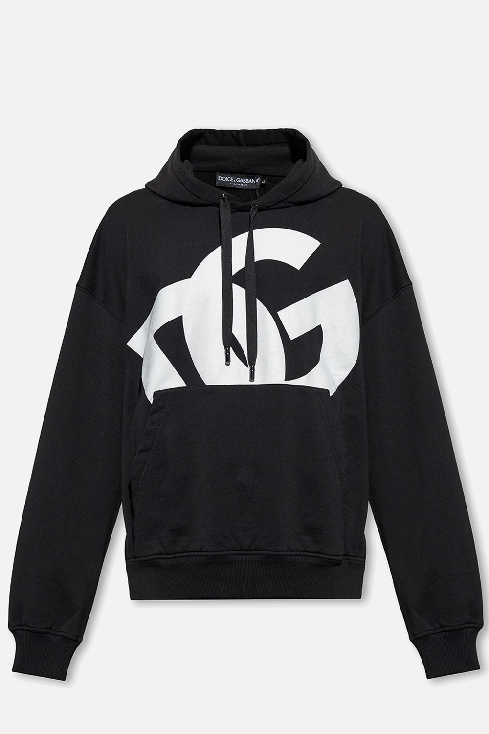 BLACK Printed hoodie