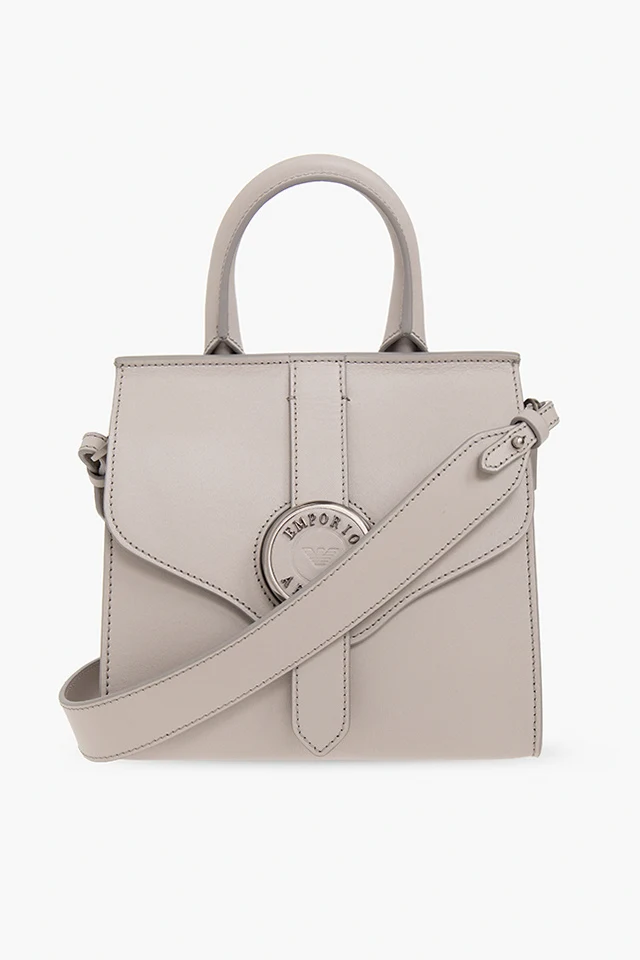GREY Shoulder bag with logo