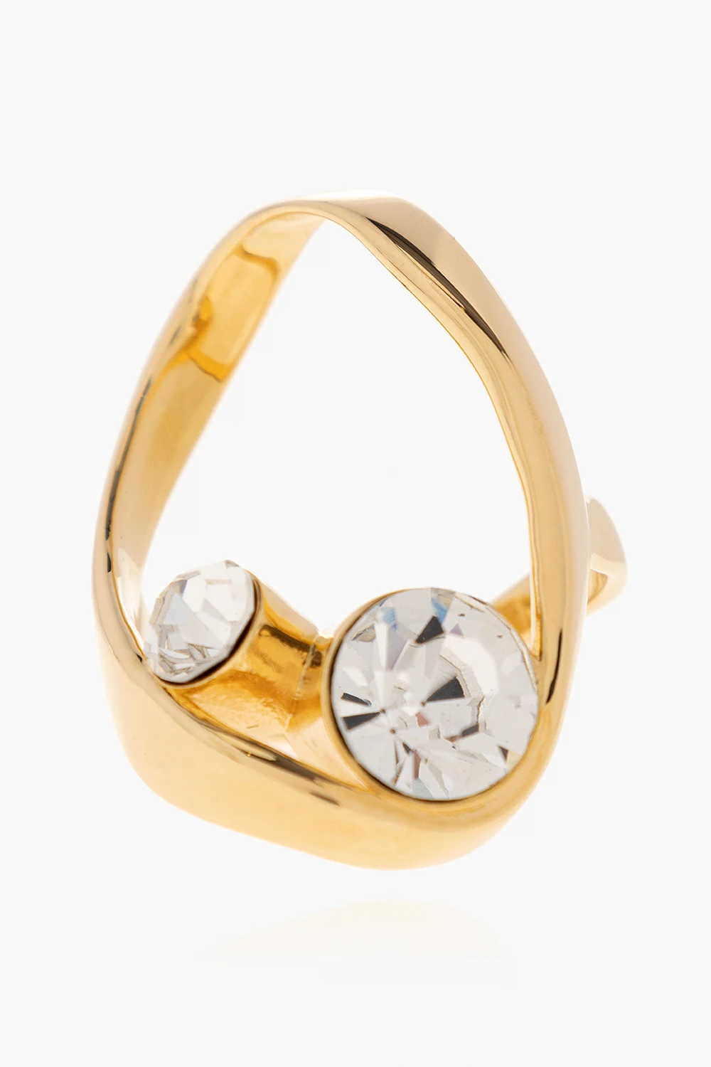 Ring with rhinestones