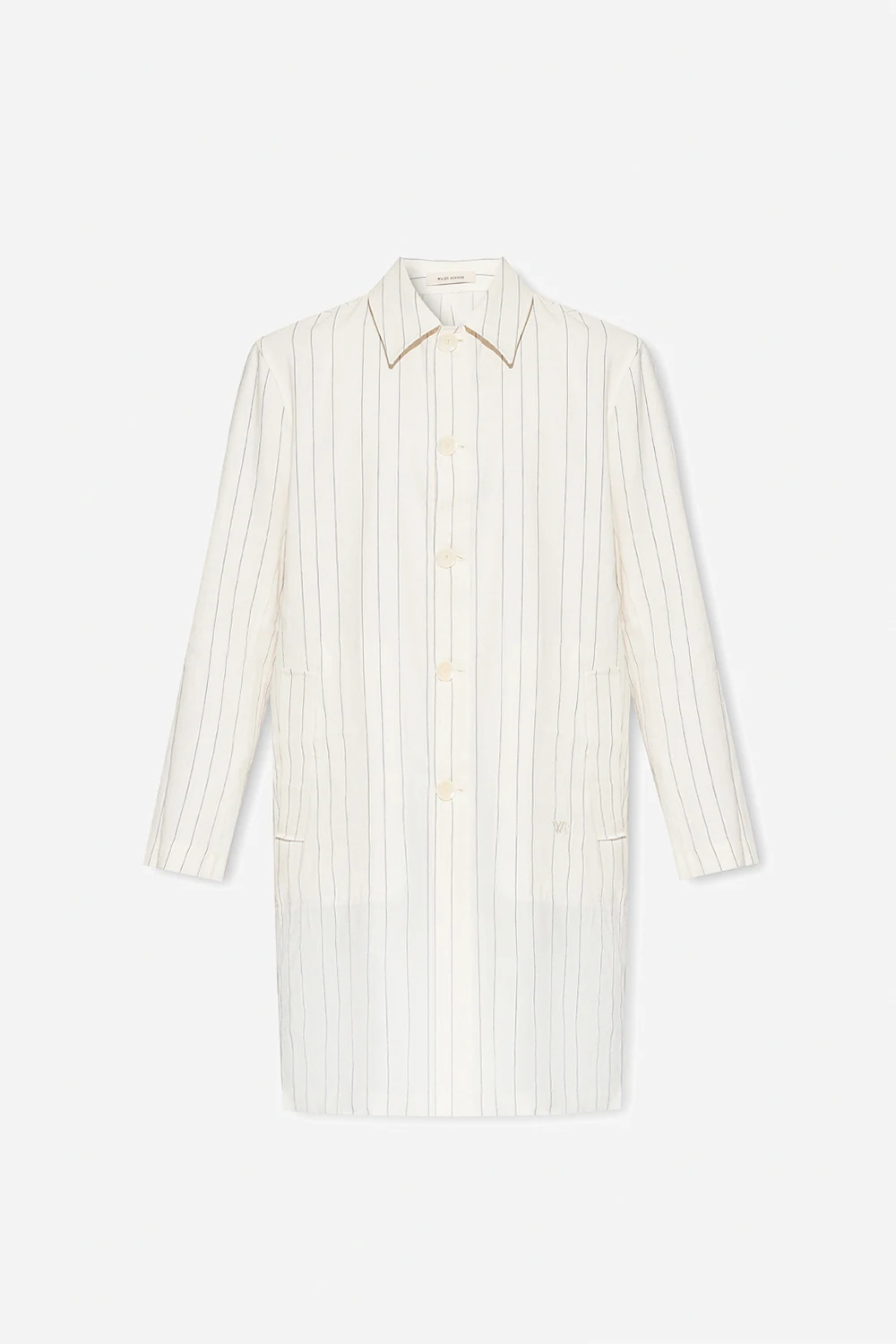 WHITE ‘Soukous’ long shirt
