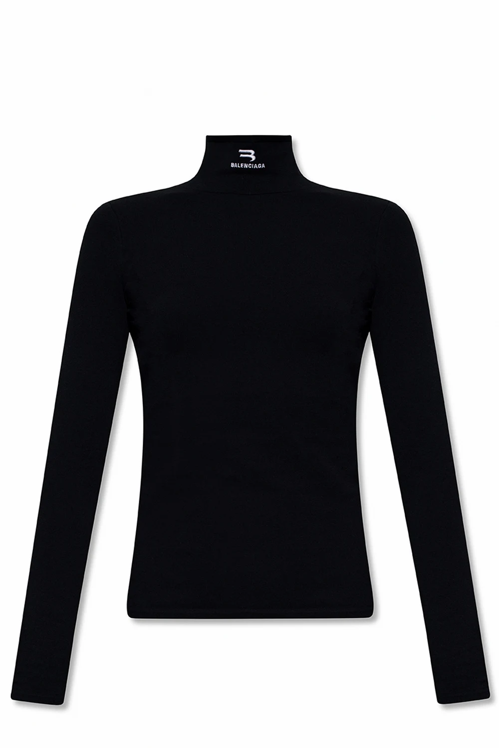 Turtleneck sweater with logo