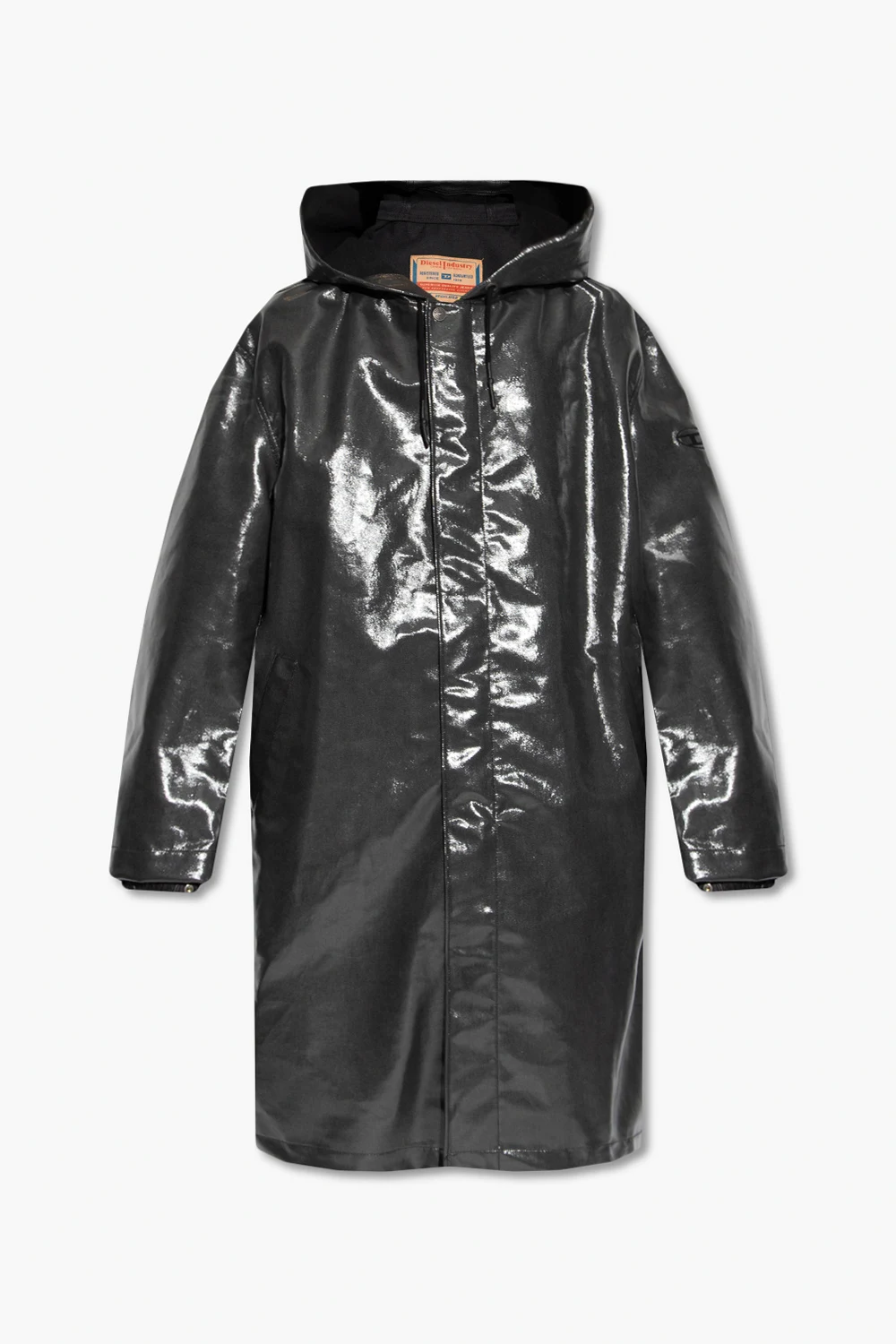 ‘D-COT’ coat with gloss finish