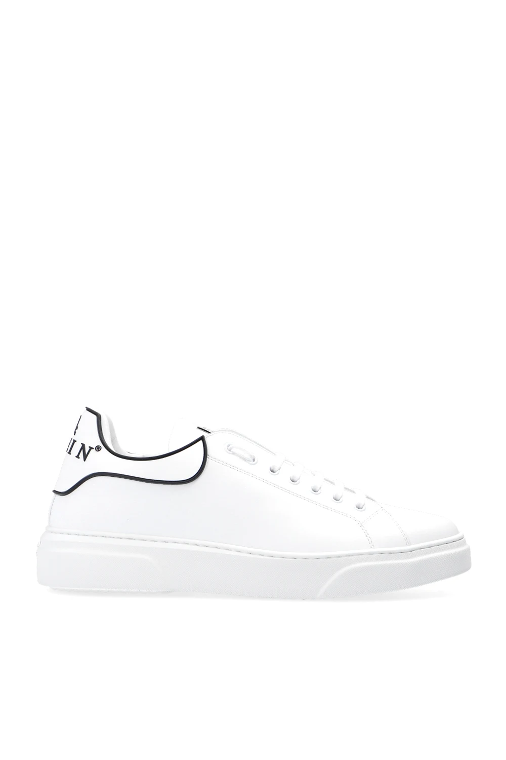 WHITE Leather sneakers
