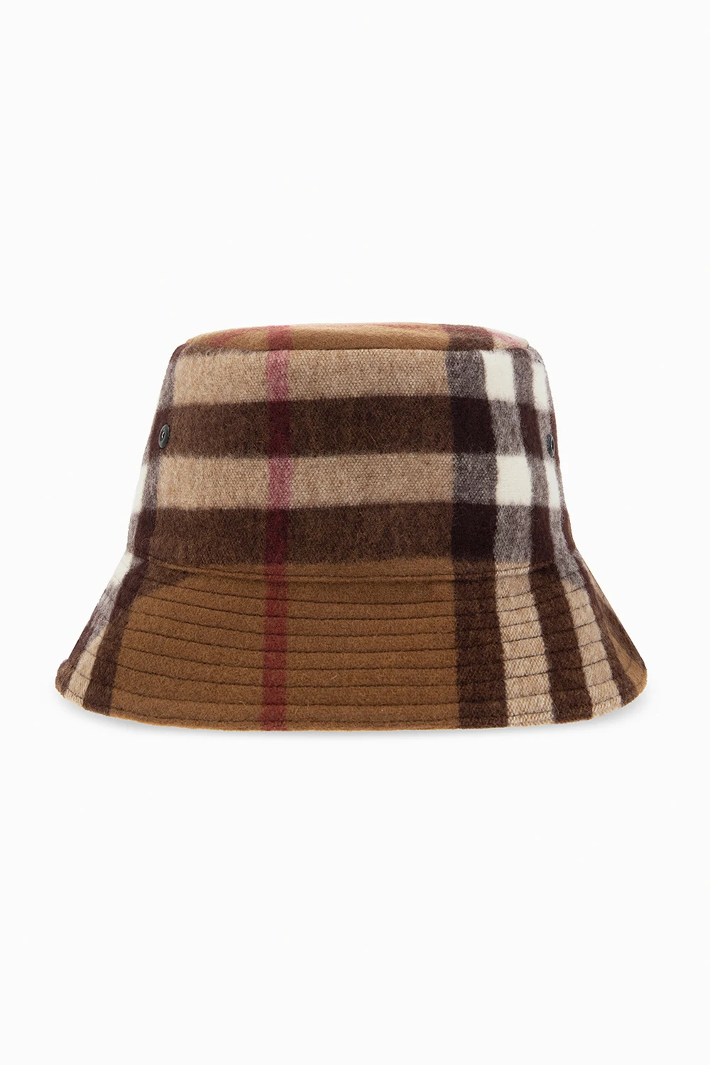 Checked hat