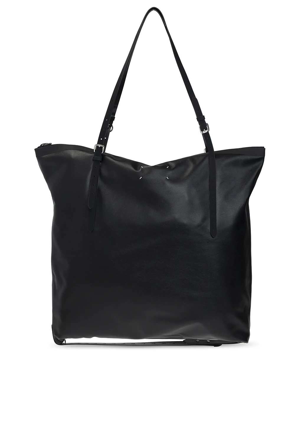 Leather shoulder bag