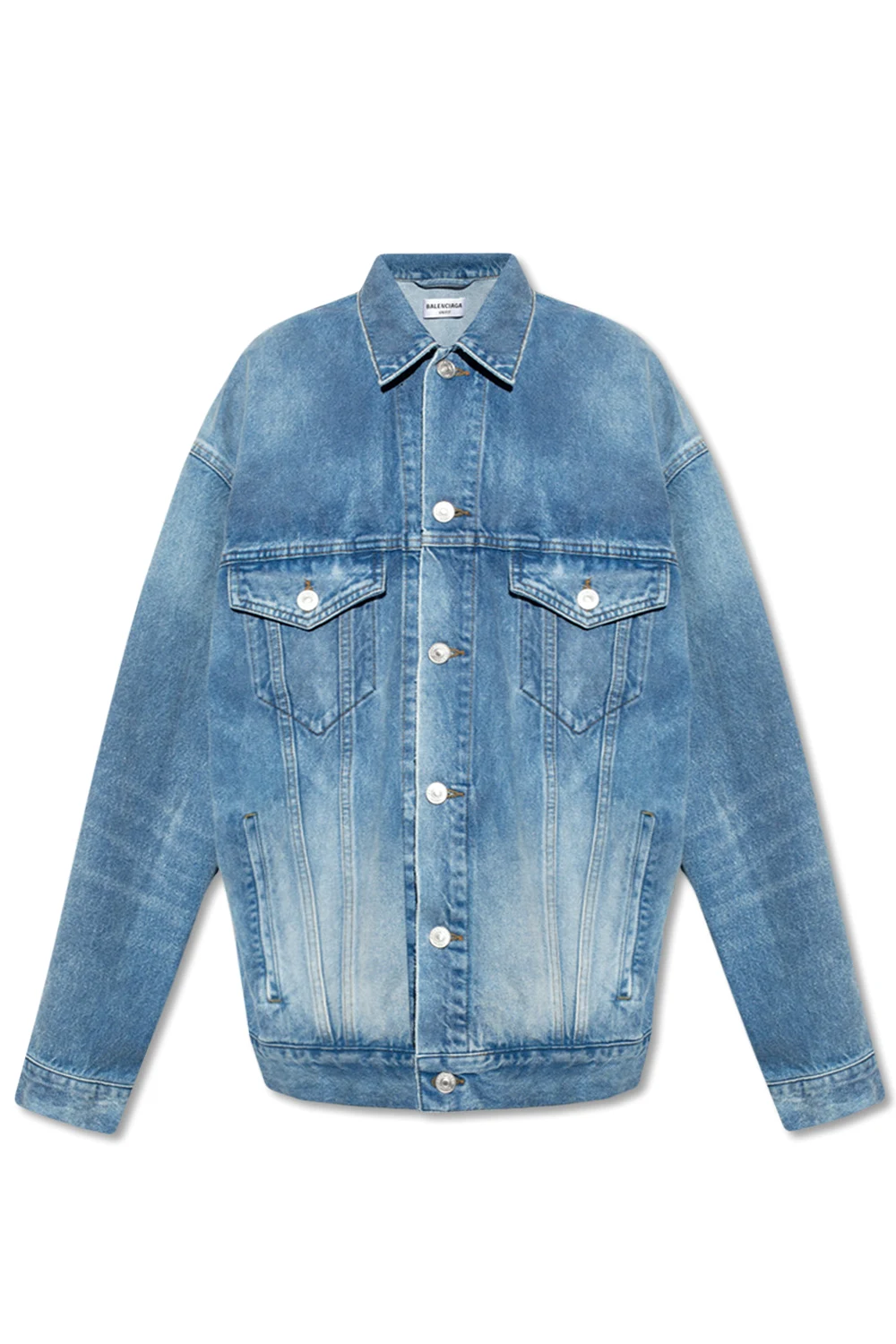 Kurtka jeansowa typu ‘oversize’