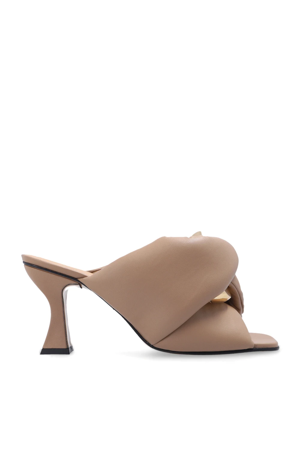 beige Heeled mules