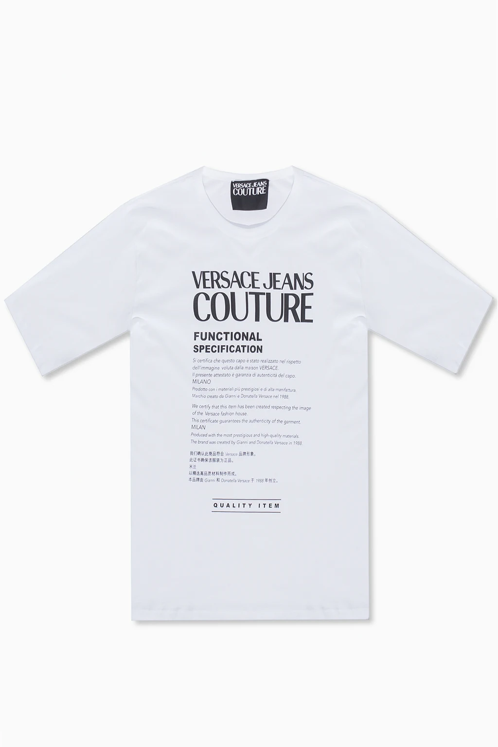 WHITE Printed T-shirt