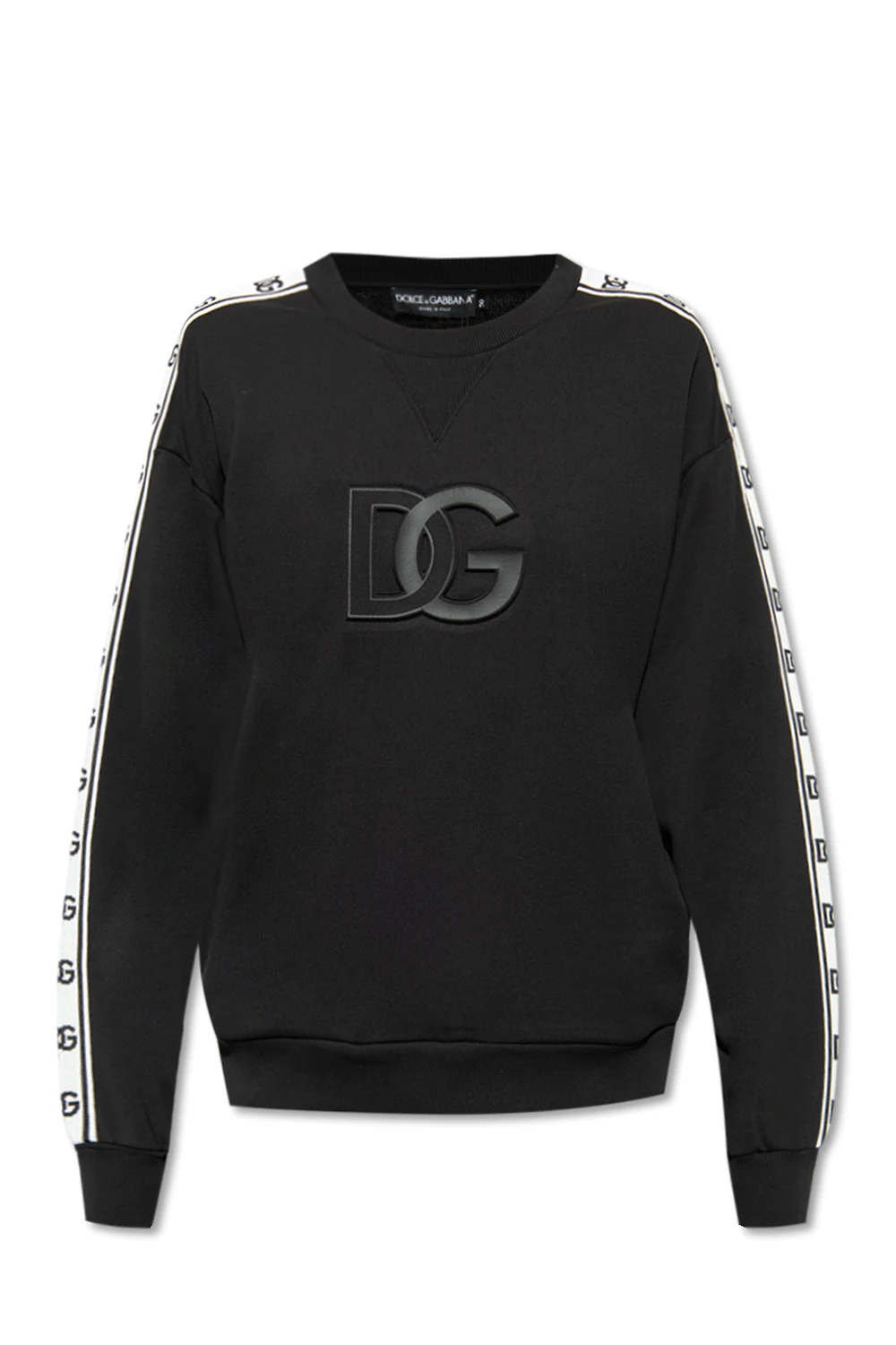 BLACK Sweatshirt with logo