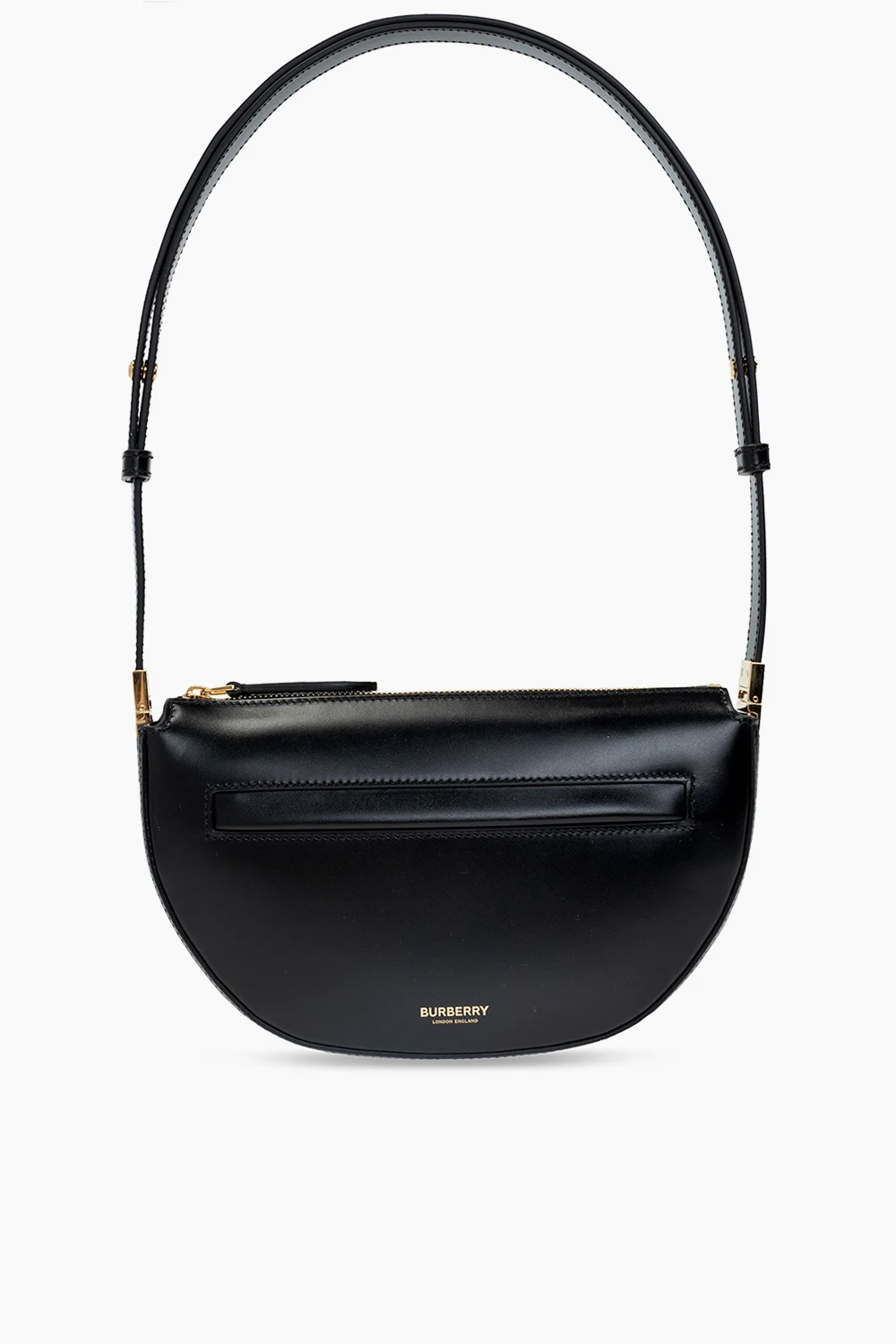 BLACK Handbag with logo