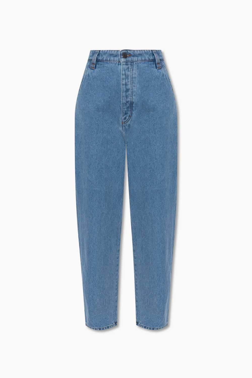 Loose-fitting jeans