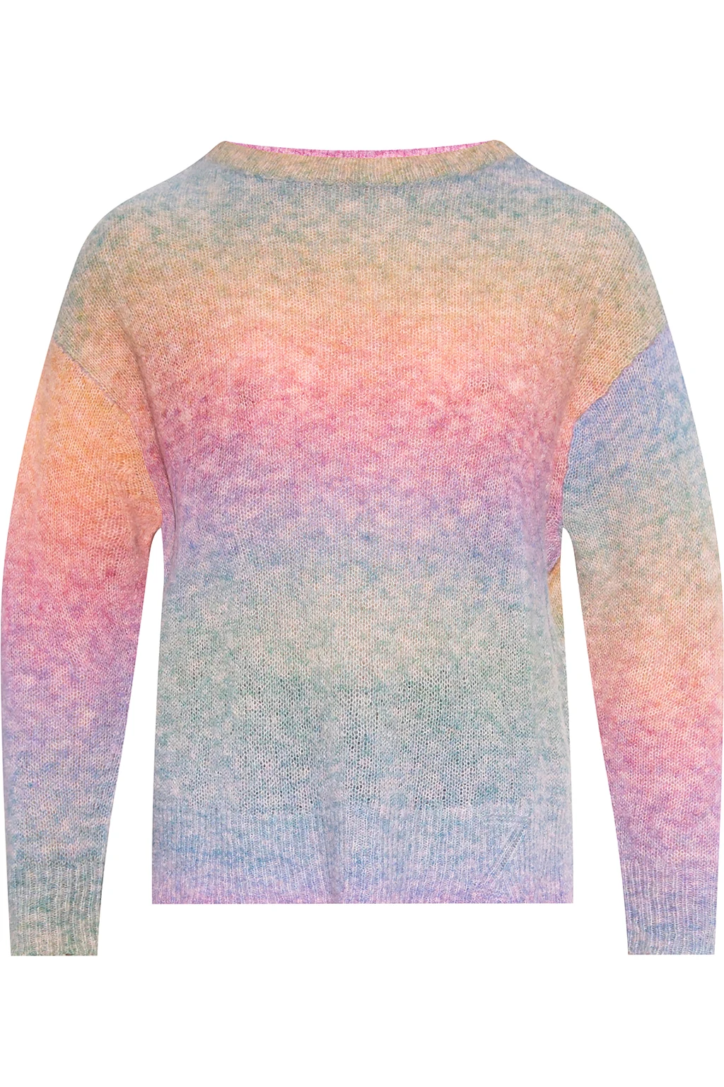 Sweater with slits