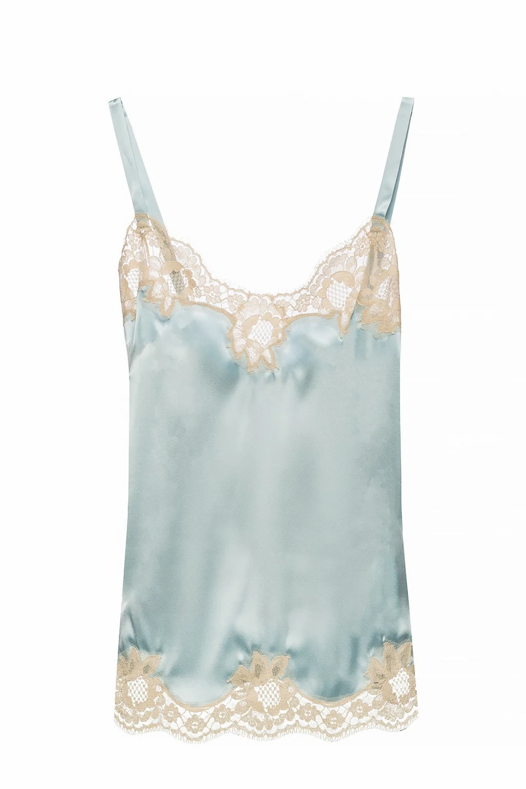 light blue Silk pyjama top