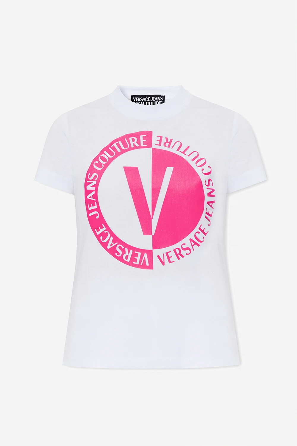 WHITE T-shirt with logo