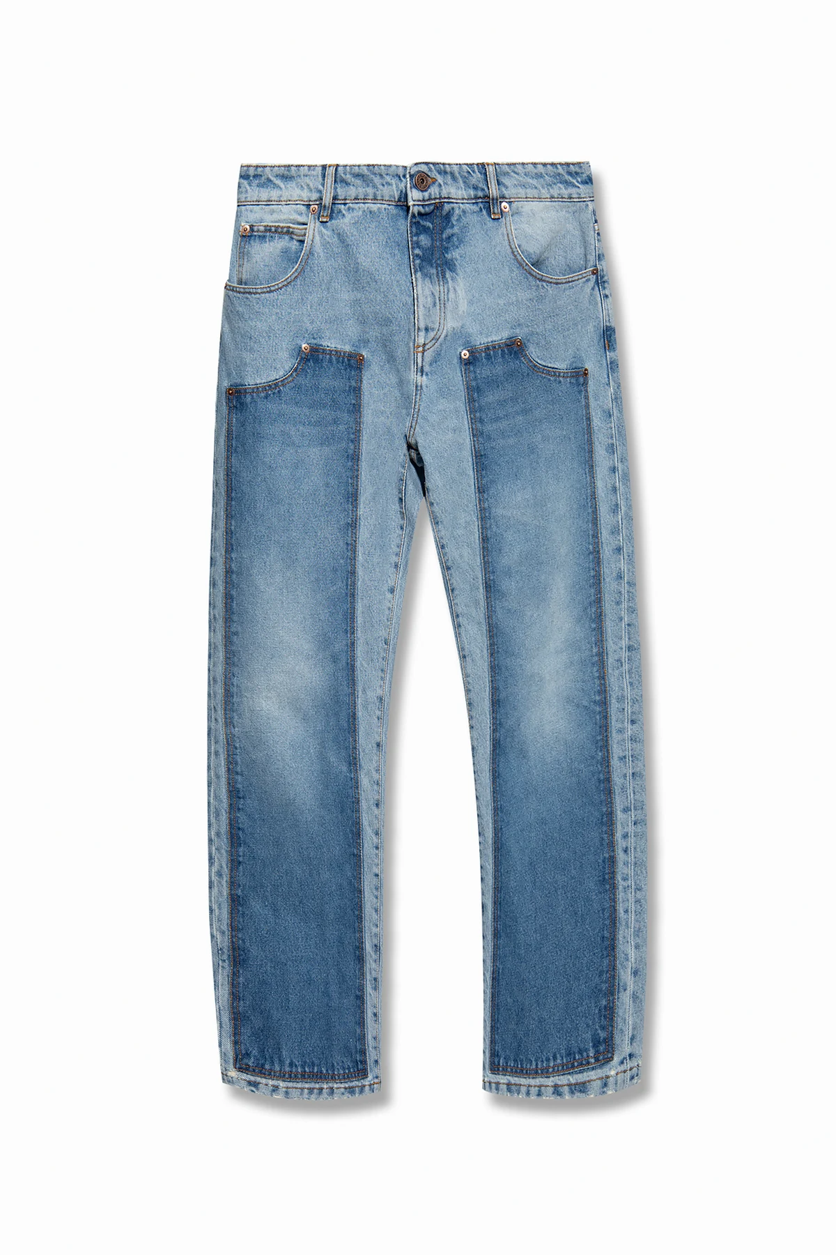 BLUE Straight leg jeans