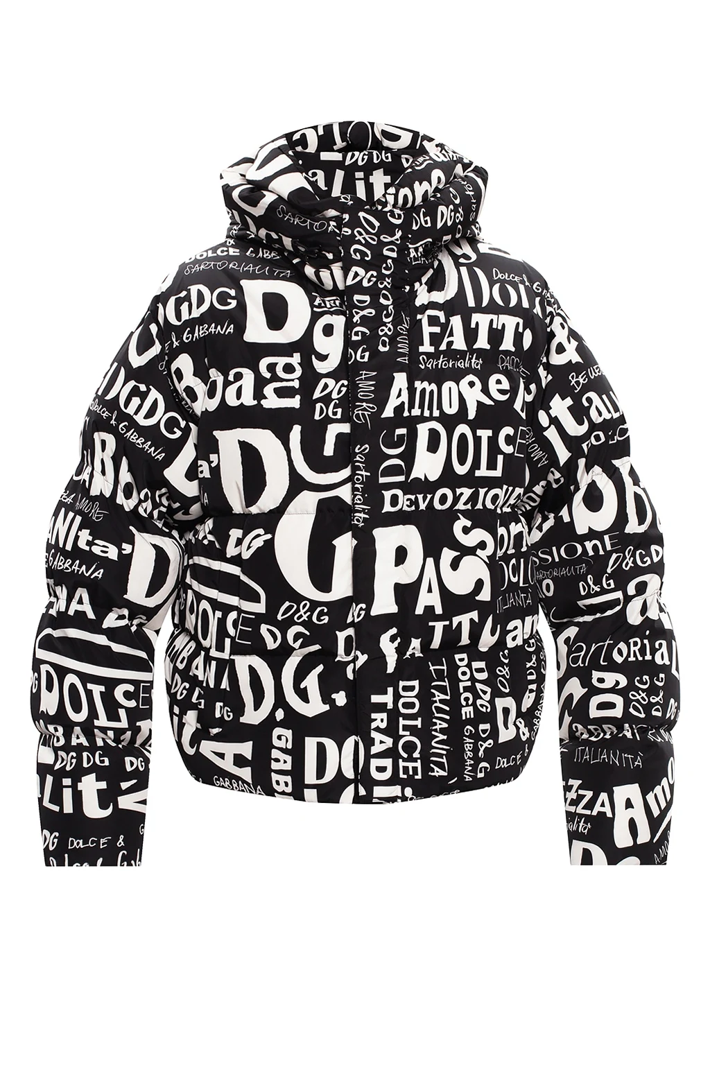 BLACK Patterned jacket