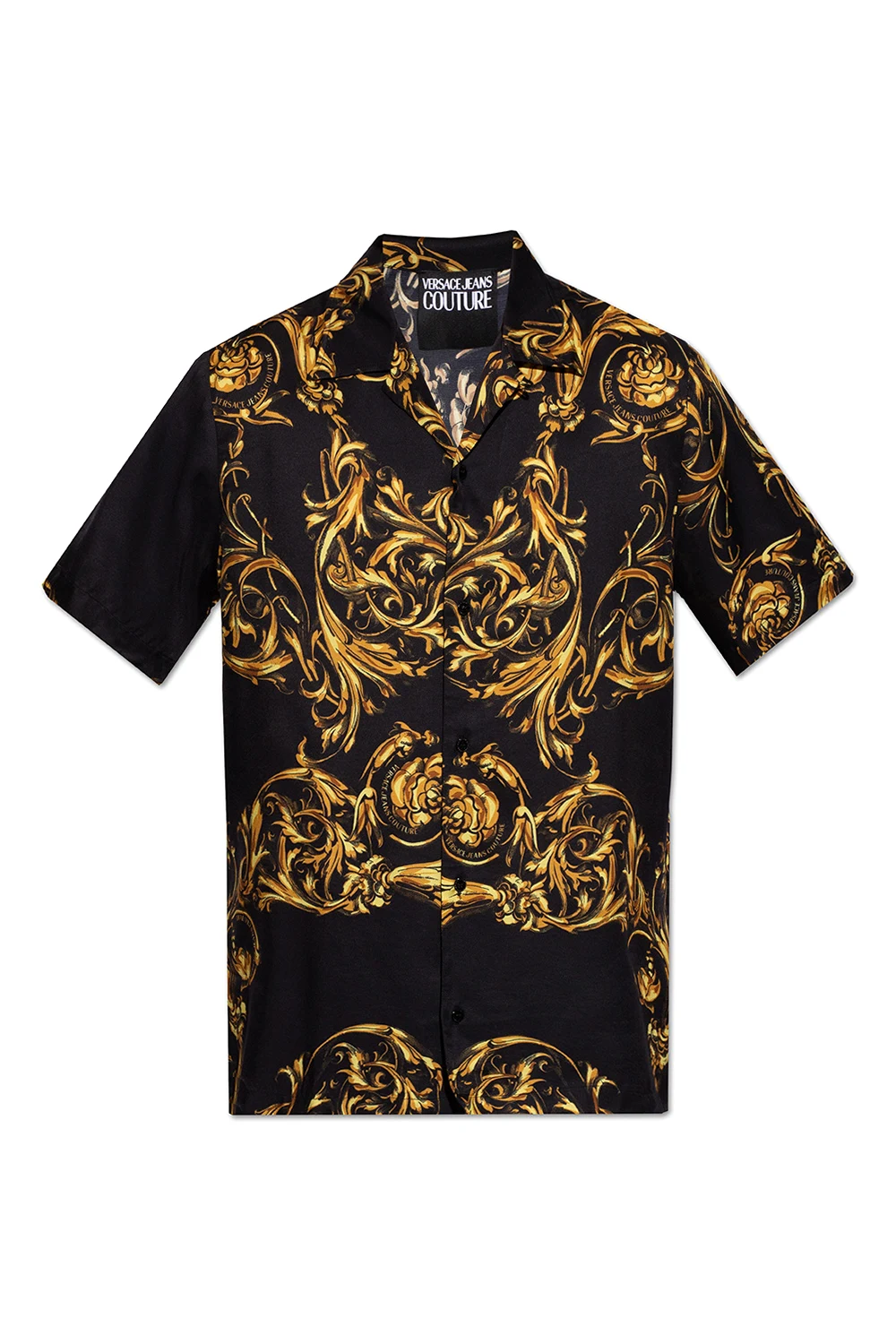BLACK Patterned shirt
